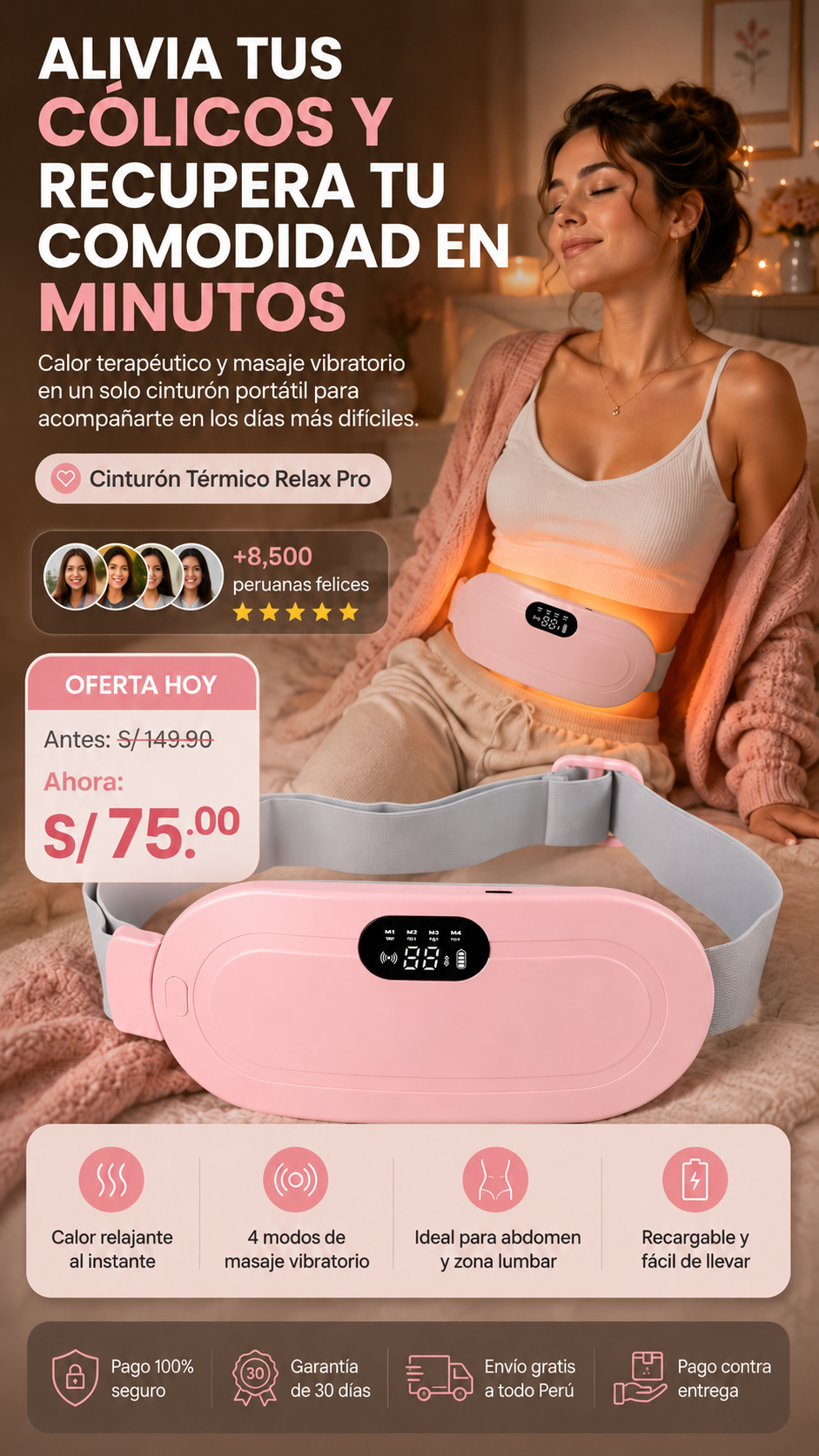 Cinturón Térmico Relax Pro