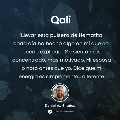 Pulsera de Hematita - Qali